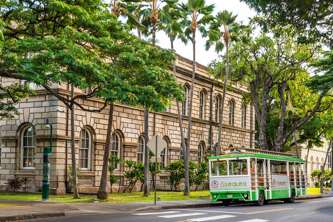 1 Day Pass LeaLea Trolley and Waikiki Trolley Pink Line - The Honolulu Route: Museums, Government Buildings, and Old Honolulu