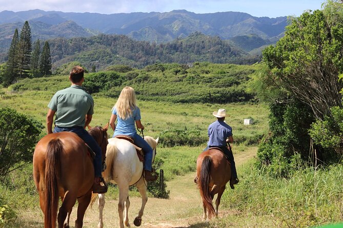 1 Hour Scenic Horseback Ride - Riding into rural North Shore Oahu