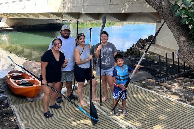 2 hour tandem kayak rental at our private launch area in Hale'iwa - Why the private launch makes a difference