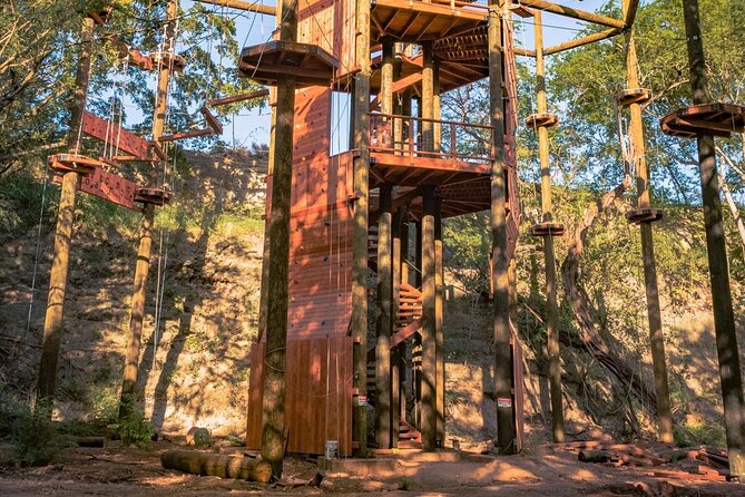 6 Zipline & Adventure Tower EPIC COMBO - The 60-Foot Adventure Tower