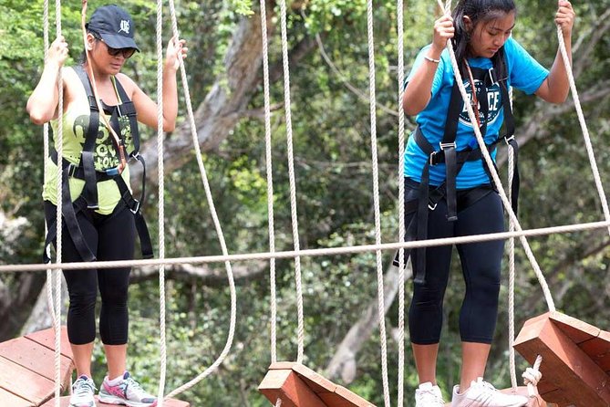 Adventure Course Extreme Including Climbing Wall & Rappel - Starting at the Kapolei Meeting Point