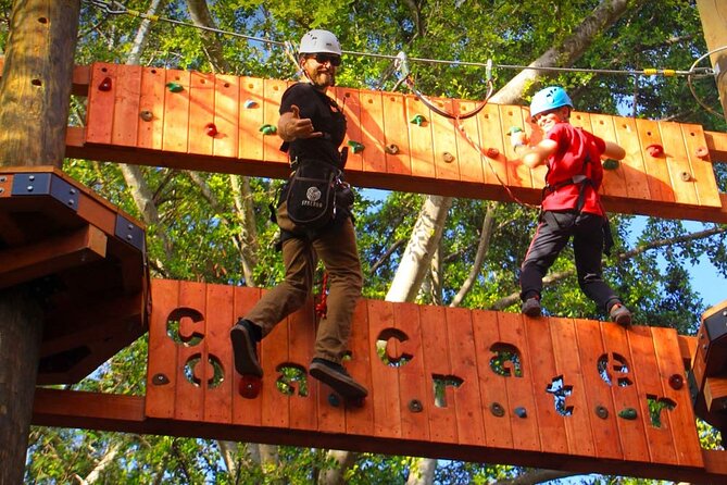 Adventure Course Extreme Including Climbing Wall & Rappel - Safety Rules You Need to Take Seriously