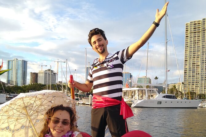 Aloha Gondola Cruise with Drinks & Pastries - Meeting at Ala Wai Small Boat Harbor