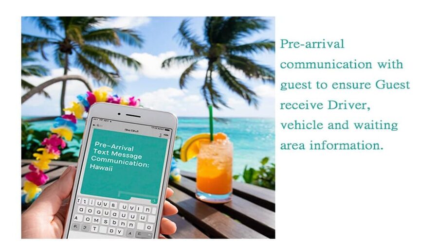 【ARRIVAL】Honolulu Airport -Private Transfer to Waikiki - The optional orchid lei greeting