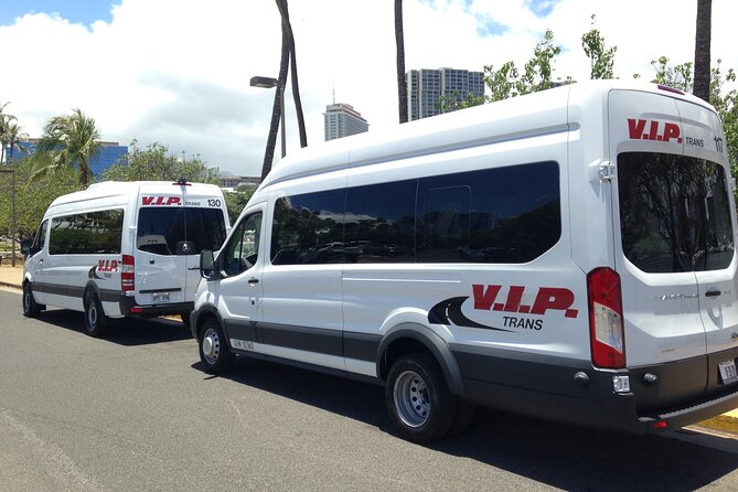 Arrival Transfer: Airport Shuttle Honolulu and Waikiki or Cruise Terminal - The ride to Waikiki, Kahala, or the port