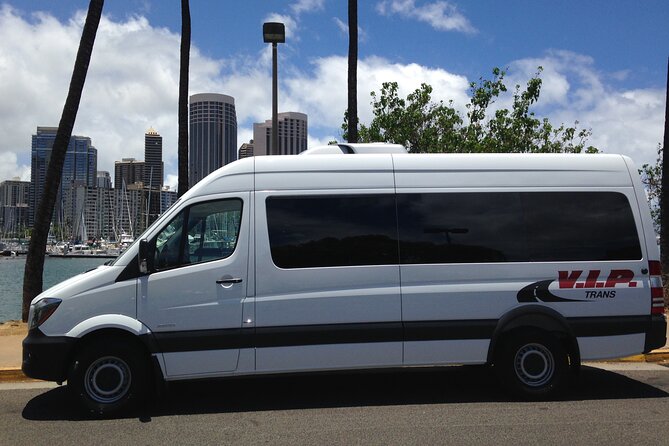 Arrival Trasfer: Airport Shuttle Honolulu and Cruise Terminal - From the cruise ship to Honolulu Airport