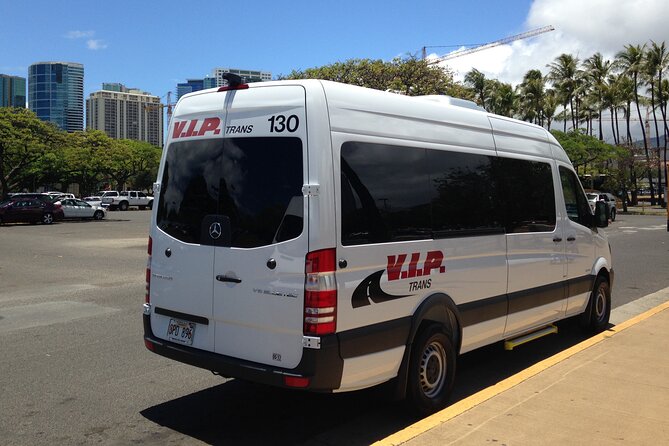 Arrival Trasfer: Airport Shuttle Honolulu and Cruise Terminal - The ride to Pier 2 Cruise Terminal
