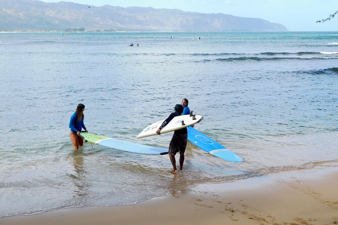 Beginner Surf Lesson at North Shore Haleiwa, Oahu - The First 20 Minutes: Safety Before Surfing