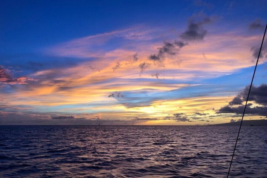 Board from Waikiki Beach: Scenic Sunset Sail on the Hāwea - What the 1.5-hour sailing is like