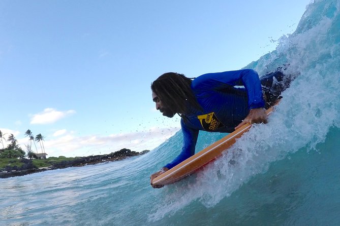 Bodyboarding 1-to-1 Private Lesson with Waikiki Courtesy Shuttle - What the bodyboarding lesson feels like