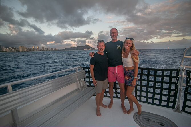 BYOB Sunset Cruise off the Waikiki Coast - Sunset, city lights, and the return trip