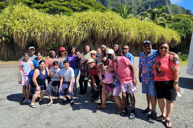 Byodo In Temple, Waimea Botanical Garden-Waterfall: Includes Fees - A banana lumpia stop on the North Shore