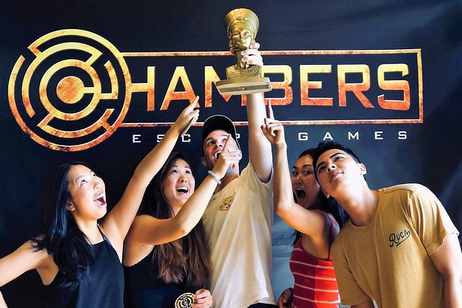 Chambers Escape Games: Live-Action Escape Room (THE TEMPLE) - A Private Activity for Families and Friends