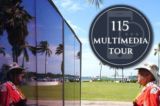 Chief's Official Pearl Harbor Self-Guided Multimedia Tour - Seeing the USS Arizona Memorial from shore