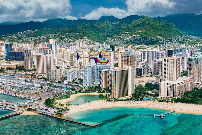 City By The Sea - 20 Min Helicopter Tour - Doors Off or On - Honolulu Harbor and the South Shore