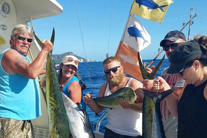 Deep Sea Shared Fishing Charter in Honolulu - Leaving Kewalo Basin before sunrise