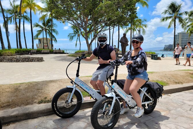 Diamond Head Electric Bike Scenic Tour - Circling the crater and seeing the coast at street level