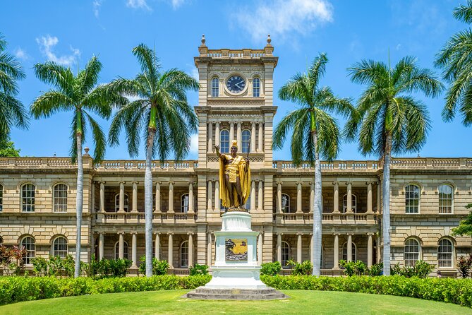 Downtown Honolulu Self Guided Walking Audio Tour - The Hawaii State Capitol and the Eternal Flame
