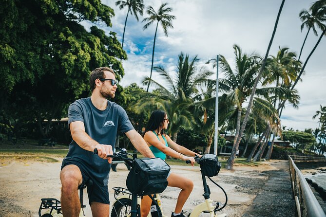Electric Bike Rentals Waikiki: Honolulu E- Bike Rentals - Using the map around Diamond Head
