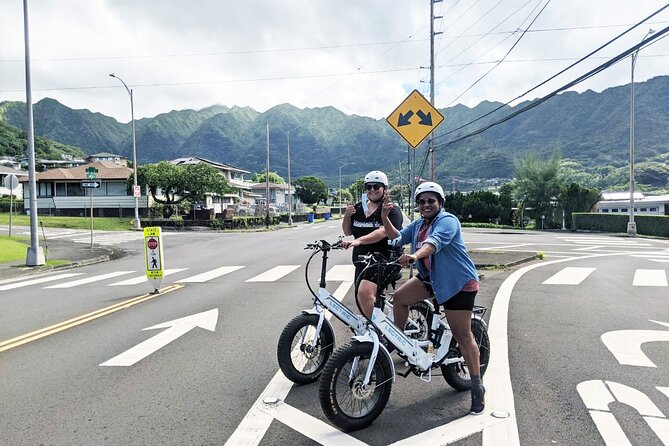 Electric Bike Ride & Manoa Falls Hike Tour - From Waikiki streets to the Manoa Valley