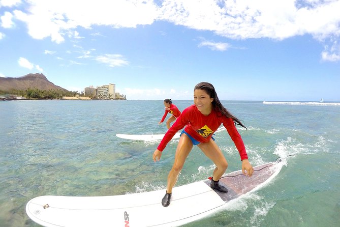 Exclusive Group Surfing Lesson with Waikiki Courtesy Shuttle - Why Waikiki Works So Well for First-Time Surfers