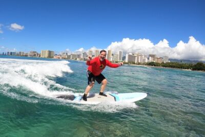 Family, Private & Group Surfing Lessons, Waikiki Courtesy Shuttle