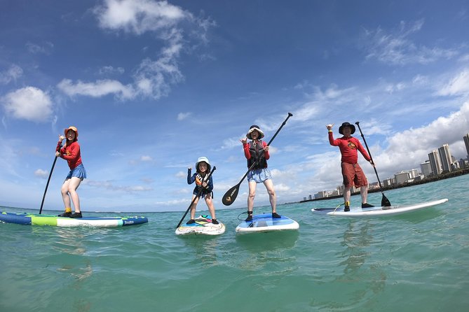 Family Stand Up Paddle Lesson with Waikiki Courtesy Shuttle - Key points to know before booking