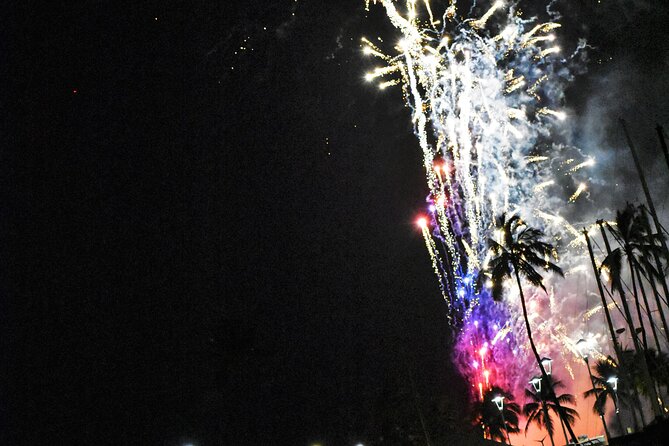 Fireworks Waikiki Gondola Cruise -lots of fun- - Weather, water conditions, and the refund question