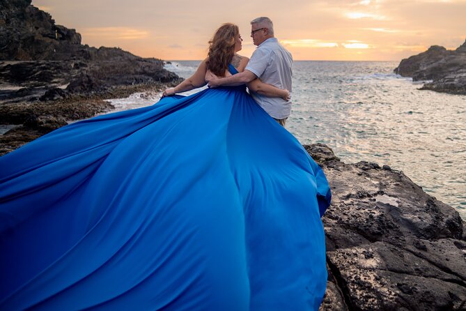 Flying Dress Photoshoot on Oahu - Meeting Stacey and choosing your look