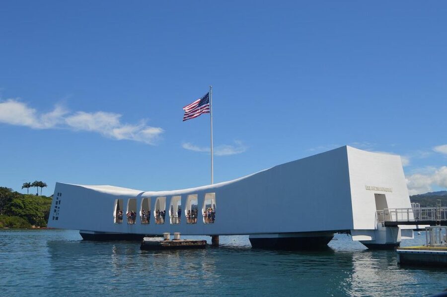 From Waikiki: Pearl Harbor USS Arizona Memorial Program - Road to War Museum and Attack Gallery