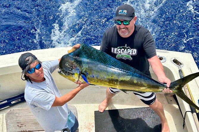 Full Day Sport Fishing Charter Honolulu - Leaving Slip F-4 at Honolulu Harbor