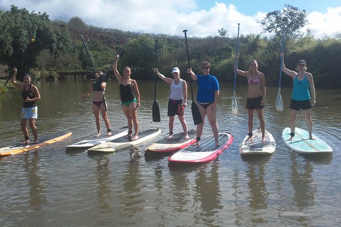 Group Stand Up Paddle Lesson and Tour - A guide-led tour that works for mixed abilities