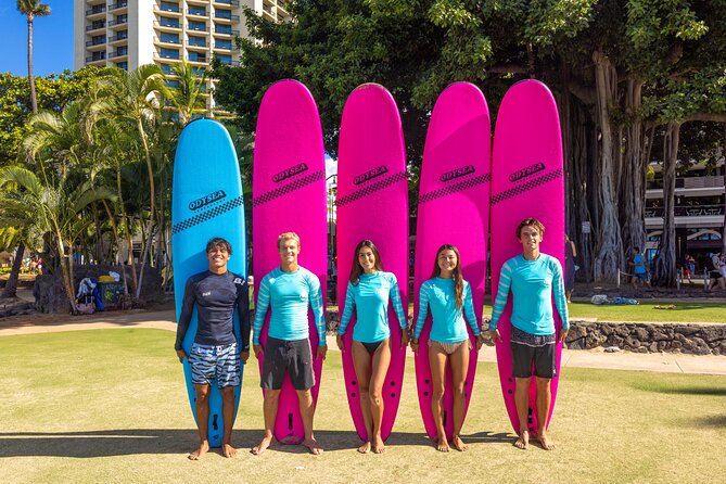 Group Surf Lesson in the Heart of Waikiki - What Happens at Waikiki Beach