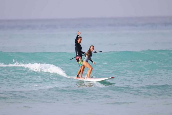 Group Surf Lesson with Videos and Photos - The value of a private 2 to 4 person class