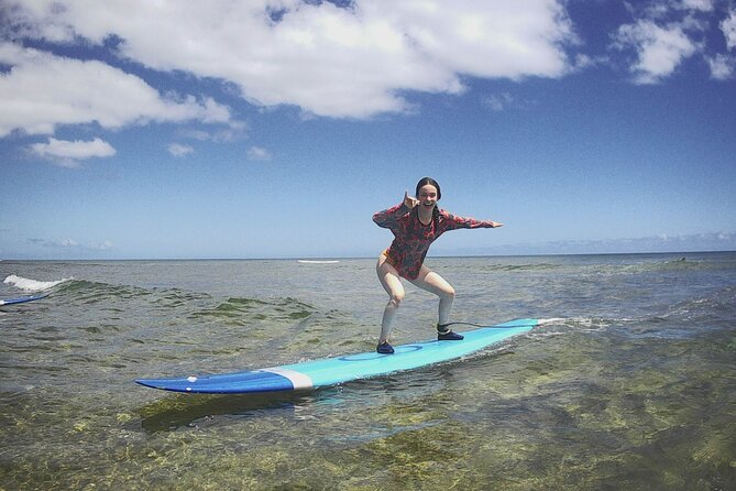 Group Surf Lessons for beginners on the North Shore of Oahu - Learning surf safety before chasing waves