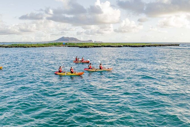 Guided E-Bike and Kayak Tour to Mokulua Islands in Kailua, Oahu - The return paddle and second look at Kailua Bay
