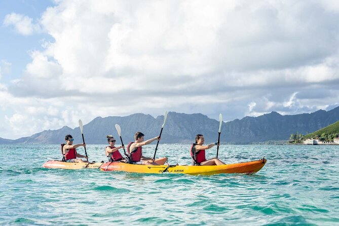 Guided E-Bike and Kayak Tour to Mokulua Islands in Kailua, Oahu - Kailua Town to Kailua Beach Park by e-bike