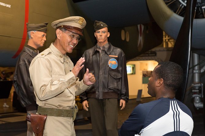 Hangar Guided Tour - East Wind, Rain adds a concise film account