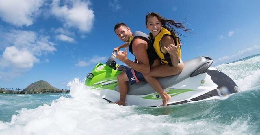 Hawaii Kai: Maunalua Bay Jet Ski Ride - What the Maunalua Bay jet ski ride is really like