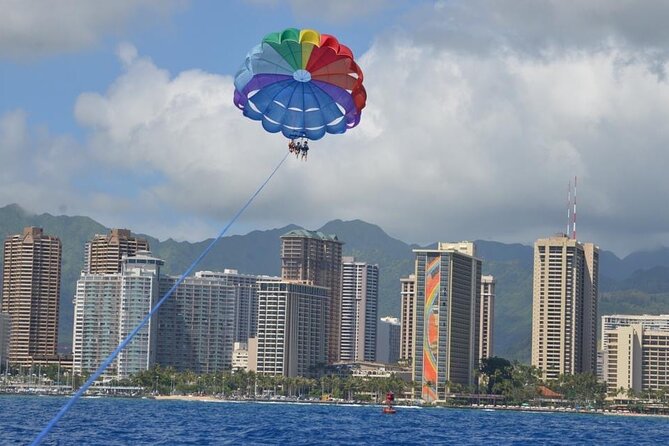 Hawaiian Parasail Since 1977 from Waikiki Beach - Reaching 500 Feet Above Waikiki