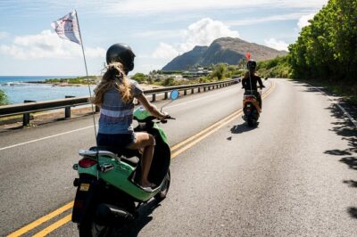 Hawaiian Style Moped Rental for the Day