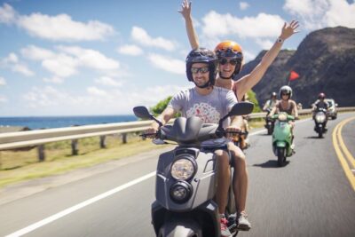 Hawaiian Style Scooter Ride around O’ahu for the Day