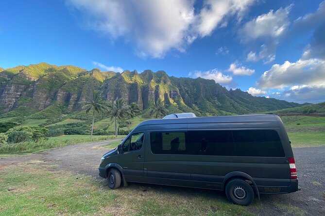 HNL Airport & Waikiki Private Transfer by Brand New Mercedes Van - What the Mercedes van means for a group of 14