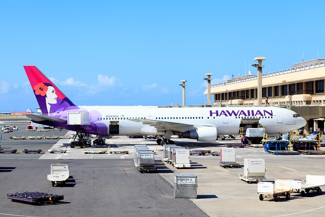 Honolulu Airport & Ko Olina Hotels Private Transfer by Passenger Van(14 ppl) - Meeting your driver at Daniel K. Inouye Airport