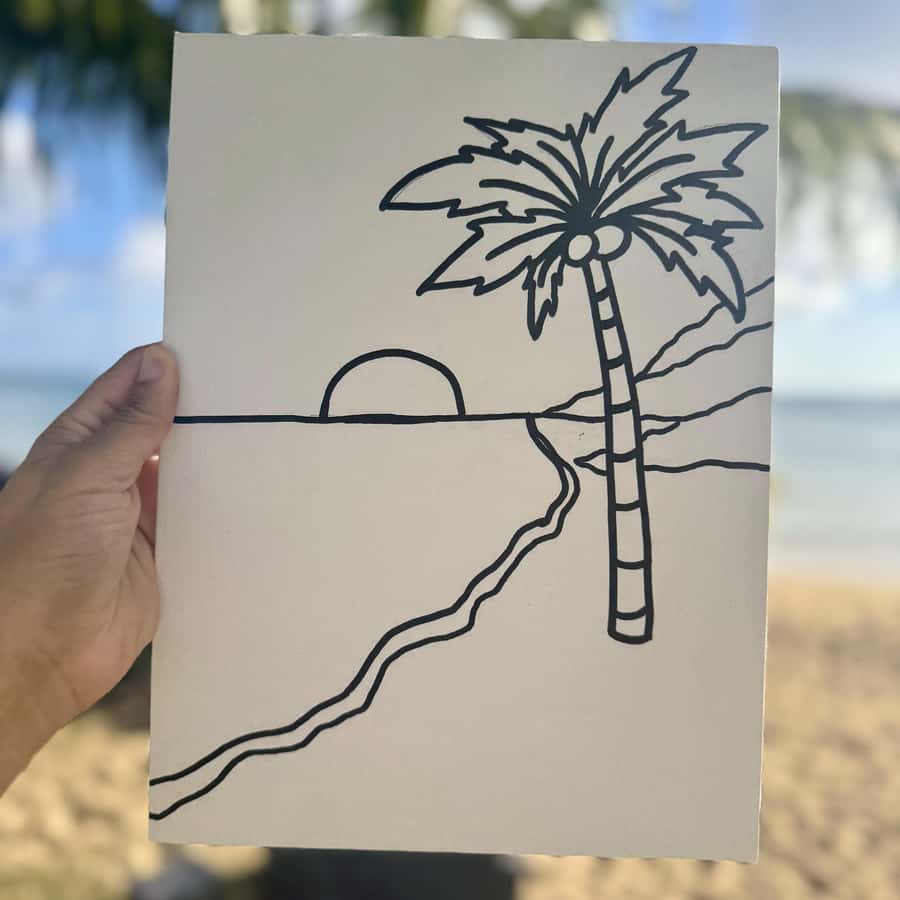 Honolulu: Beachside Luxury Picnic & Paint - Erica’s role as artist and teacher