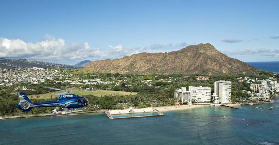Honolulu: Blue Skies of Oahu Helicopter Tour - Waimanalo Beach and Chinaman’s Hat