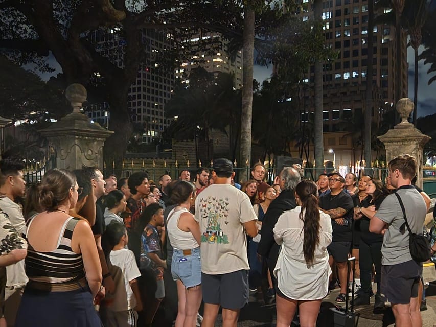 Honolulu: Ghosts of Old Honolulu Walking Tour - Practical planning for the evening
