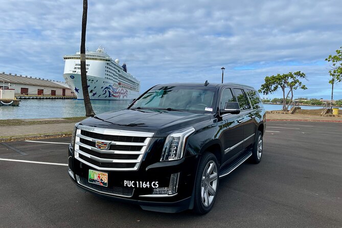 Honolulu Harbor Cruise Terminal Transfer by Luxury Vehicle - Pier 2, Pier 10, and Pier 11 pickup