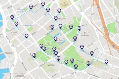 Honolulu Historic District a Smartphone Audio Walking Tour