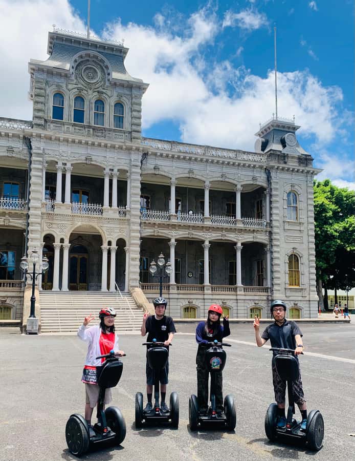 Honolulu: Historic Downtown Segway Tour - The Vietnam and Korean War Memorial